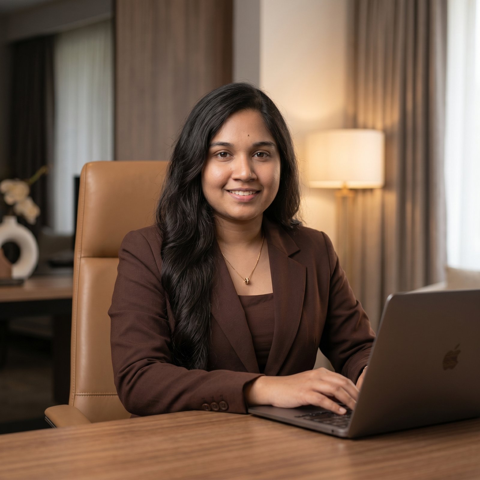 Divya Sathsarani working — founder life